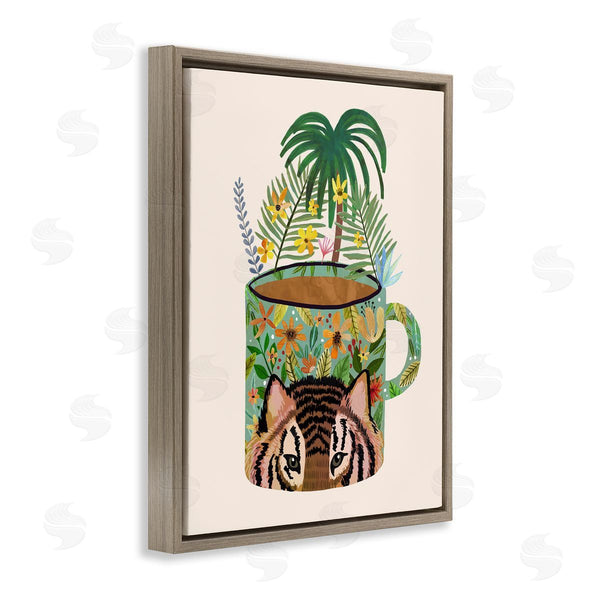 Stupell Industries Mia Charro | Tropical Mug With Tiger