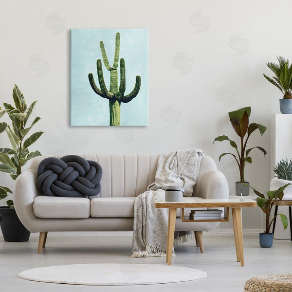 Stupell Industries Mia Jensen | Cactus Plant Arid Vegetation Wall Art