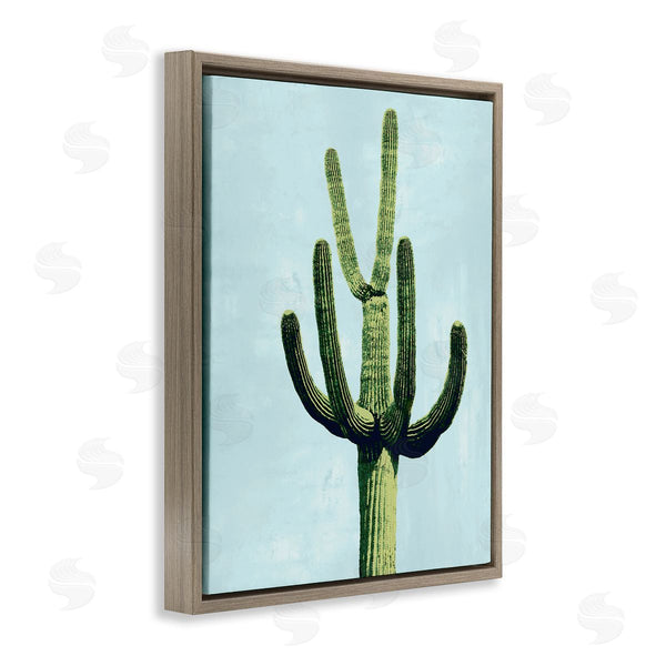 Stupell Industries Mia Jensen | Cactus Plant Arid Vegetation Wall Art