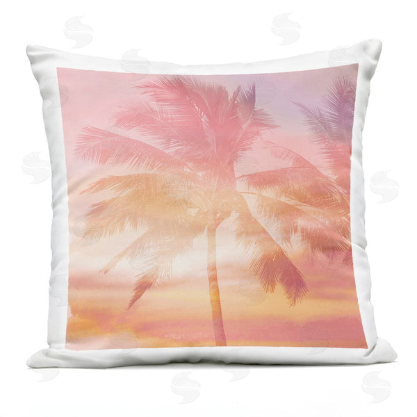 Stupell Industries Mia Jensen | Summer Sunset Palm Trees Printed Throw Pillow