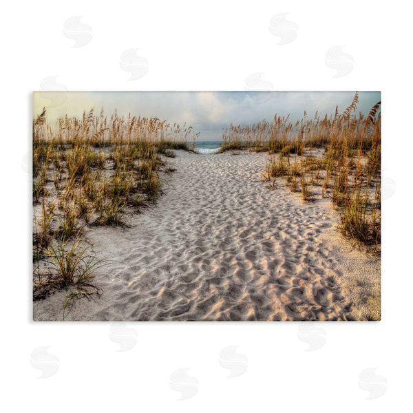 stupell industries Michael Cahill | Path To The Beach Footprints
