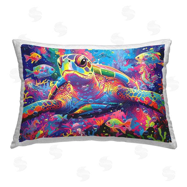 Stupell Industries Michael David Ward | Bold Hued Tortoise