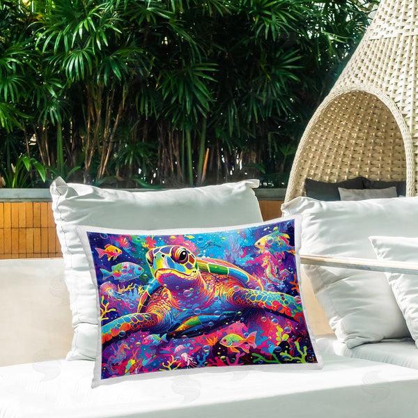 Stupell Industries Michael David Ward | Bold Hued Tortoise