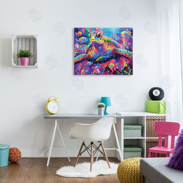 Stupell Industries Michael David Ward | Modern Underwater Animals Wall Art