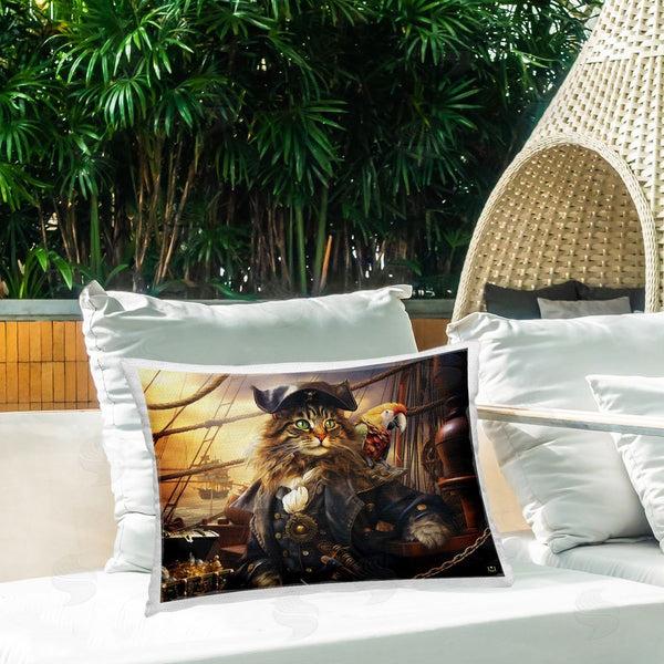 Stupell Industries Michael David Ward | Pirate Cat Aboard Ship