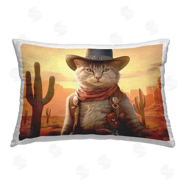 Stupell Industries Michael David Ward | Southwestern Cowboy Cat
