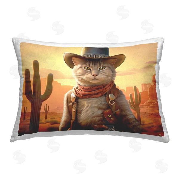 stupell industries Michael David Ward | Southwestern Cowboy Cat