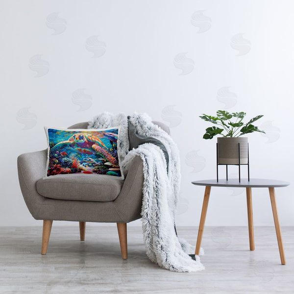 Stupell Industries Michael David Ward | Turtle With Underwater Bubbles
