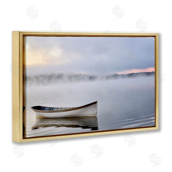 Stupell Industries Michael Iacobellis | Tranquil Lake Canoe