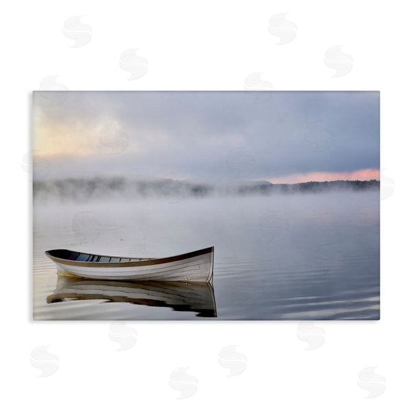 stupell industries Michael Iacobellis | Tranquil Lake Canoe