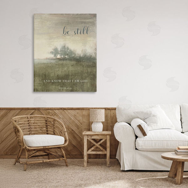 Stupell Industries Michael Marcon | Be Still Psalm 46:10 Wall Art