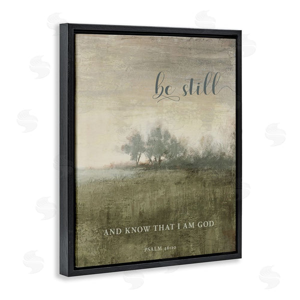Stupell Industries Michael Marcon | Be Still Psalm 46:10 Wall Art