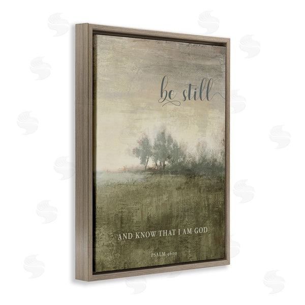 Stupell Industries Michael Marcon | Be Still Psalm 46:10 Wall Art