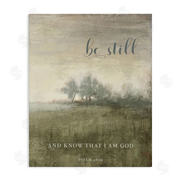 stupell industries Michael Marcon | Be Still Psalm 46:10 Wall Art