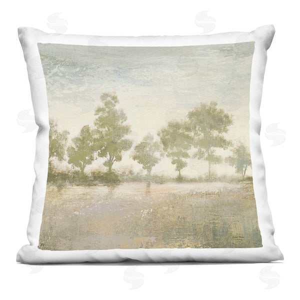 stupell industries Michael Marcon | Cloudy Forest Light Throw Pillow