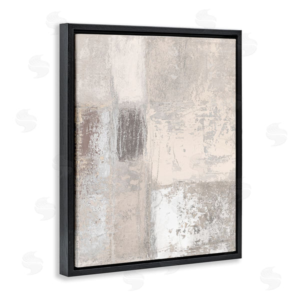 Stupell Industries Michael Marcon | Conceptual Geometric Tiles Neutral Brown Tones Wall Art
