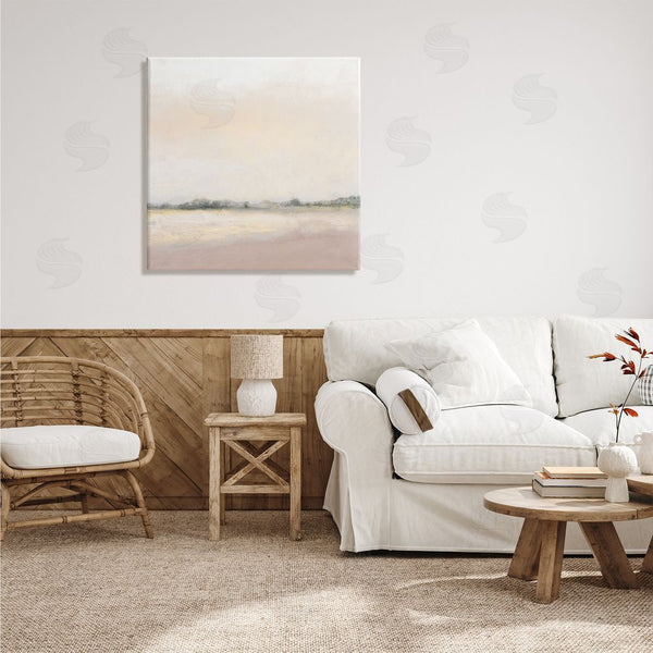 Stupell Industries Michael Marcon | Muted Prairie Landscape Sun Bleached Open Fields Wall Art