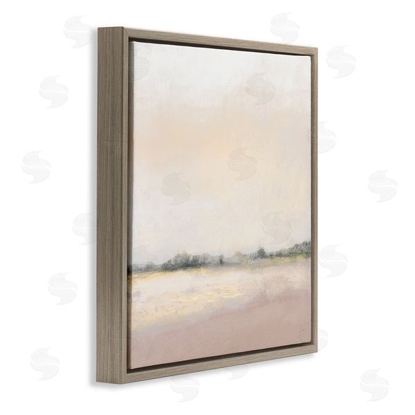 Stupell Industries Michael Marcon | Muted Prairie Landscape Sun Bleached Open Fields Wall Art