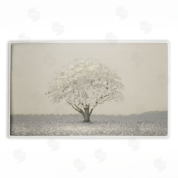 stupell industries Michael Marcon | Neutral Radiance Tree Plush Bath Mat