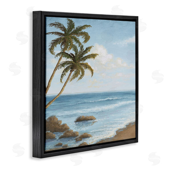 Stupell Industries Michael Marcon | Palm Trees Looming Beach Wall Art