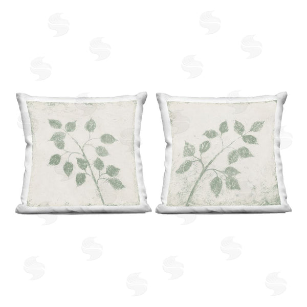 stupell industries Michael Marcon | Rustic November Leaves Throw Pillow
