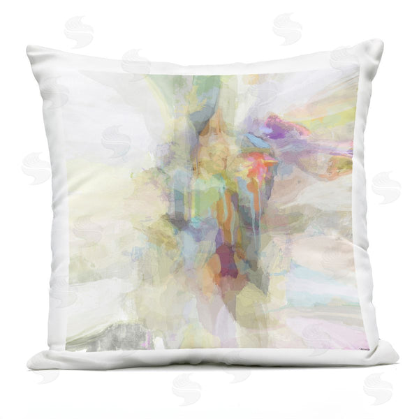 Stupell Industries Michael Tienhaara | Abstract Pastel Fluid Contemporary Printed Throw Pillow