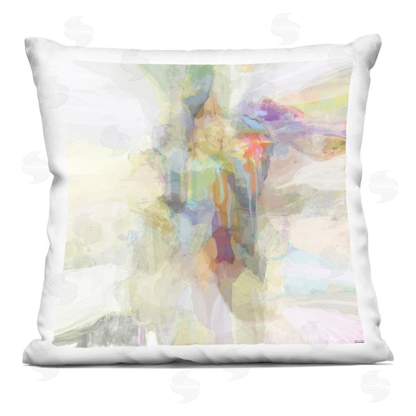 stupell industries Michael Tienhaara | Abstract Pastel Fluid Contemporary Printed Throw Pillow