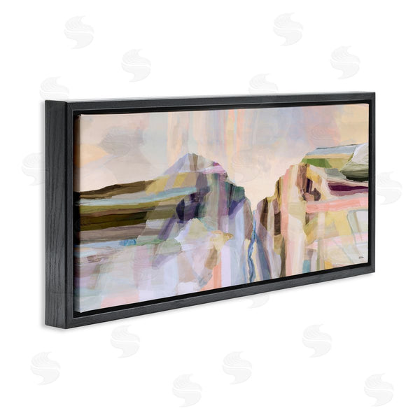 Stupell Industries Michael Tienhaara | Hilltop Abstraction Pastel Peaks Wall Art