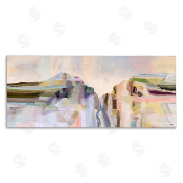 stupell industries Michael Tienhaara | Hilltop Abstraction Pastel Peaks Wall Art