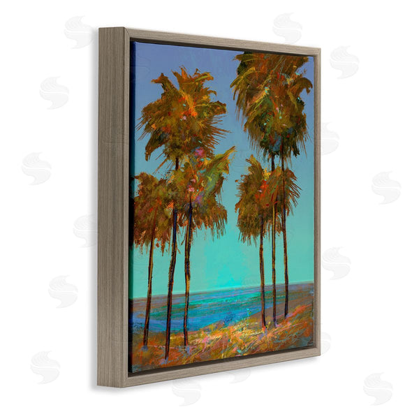 Stupell Industries Michael Tienhaara | Looming Green Palms