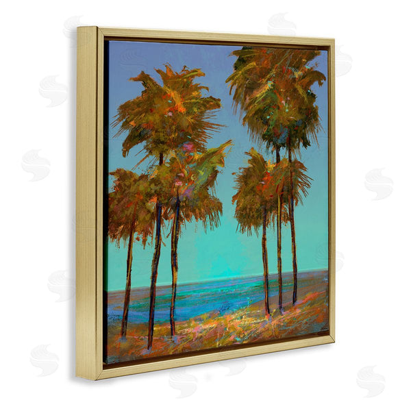 Stupell Industries Michael Tienhaara | Looming Green Palms