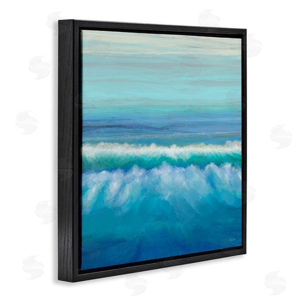 Stupell Industries Michael Tienhaara | Nautical Ocean Rolling Waves Wall Art