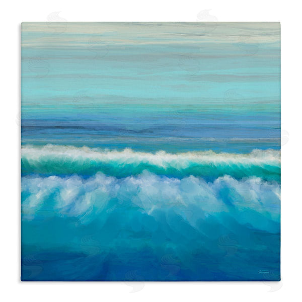 stupell industries Michael Tienhaara | Nautical Ocean Rolling Waves Wall Art