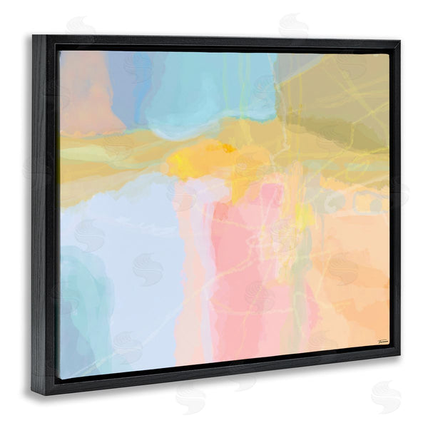 Stupell Industries Michael Tienhaara | Pastel Collaged Pattern
