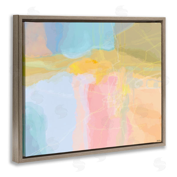 Stupell Industries Michael Tienhaara | Pastel Collaged Pattern