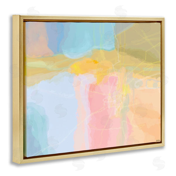 Stupell Industries Michael Tienhaara | Pastel Collaged Pattern