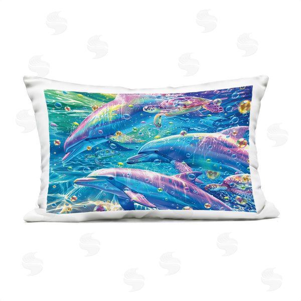 Stupell Industries Michael Ward | Chromatic Dolphins Trio