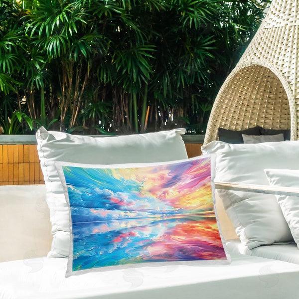 Stupell Industries Michael Ward | Prismatic Rainbow Sunset