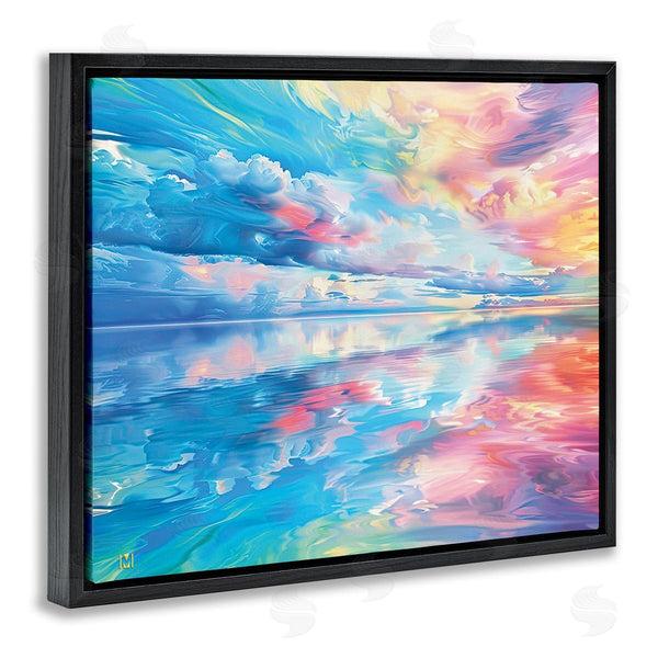 Stupell Industries Michael Ward | Prismatic Rainbow Sunset