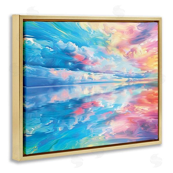 Stupell Industries Michael Ward | Prismatic Rainbow Sunset