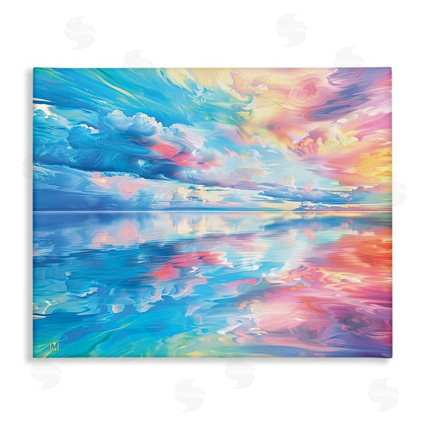 stupell industries Michael Ward | Prismatic Rainbow Sunset