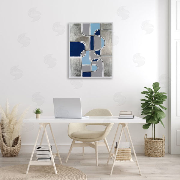 Stupell Industries Michael Willett | Alternating Centric Shapes Wall Art