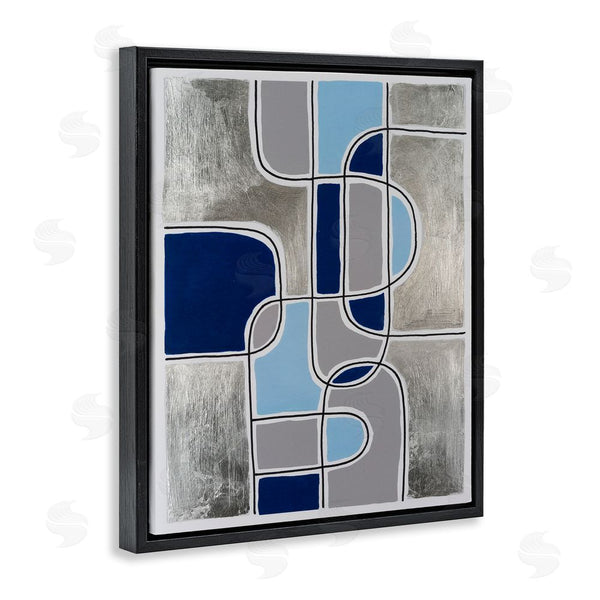 Stupell Industries Michael Willett | Alternating Centric Shapes Wall Art