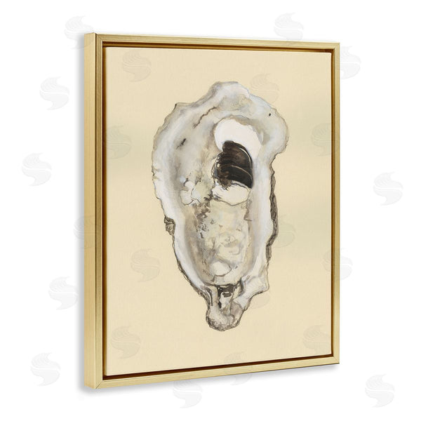 Stupell Industries Michael Willett | Aquatic Oyster On Beige