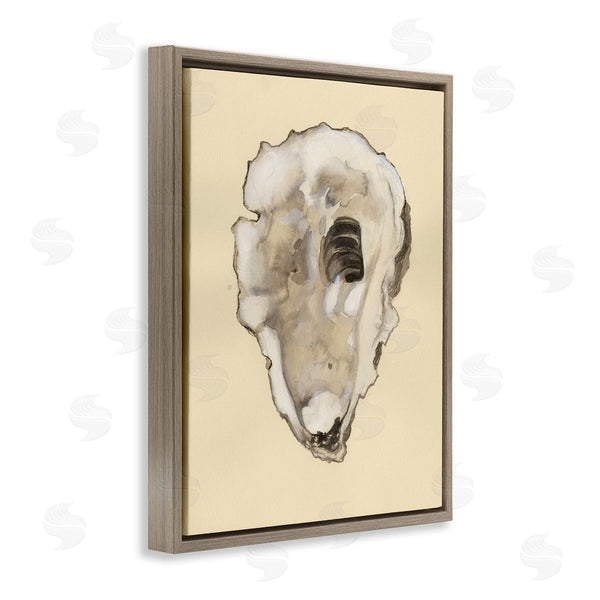 Stupell Industries Michael Willett | Beige Oyster Shape