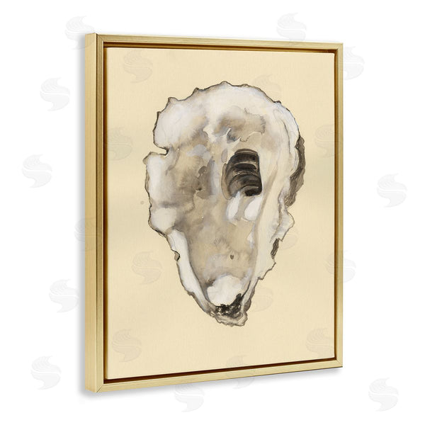 Stupell Industries Michael Willett | Beige Oyster Shape