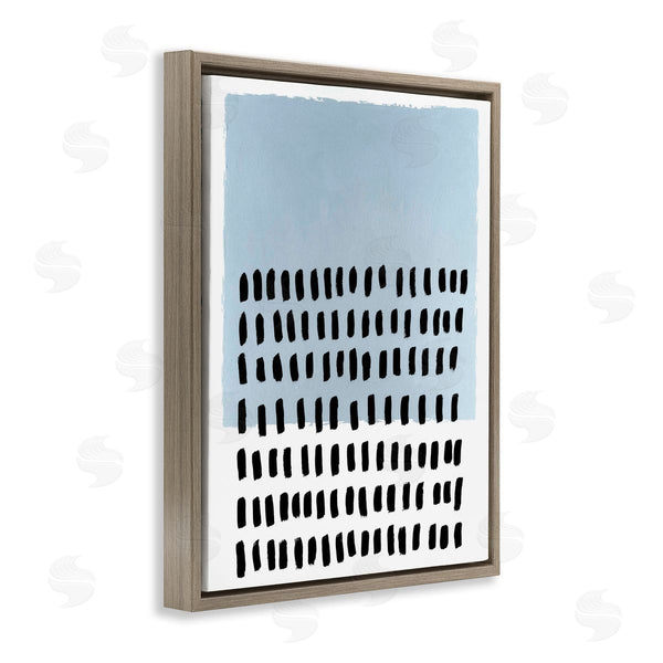 Stupell Industries Michael Willett | Blue Dotted Pattern Wall Art