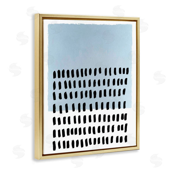 Stupell Industries Michael Willett | Blue Dotted Pattern Wall Art