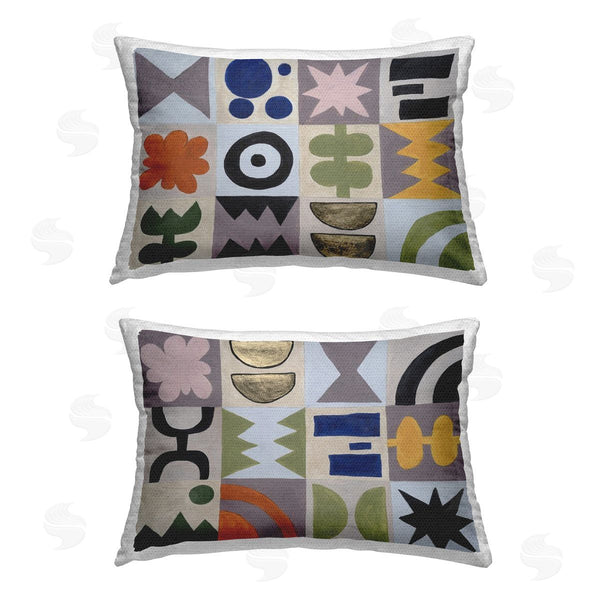 Stupell Industries Michael Willett | Bohemian Shapes Squares