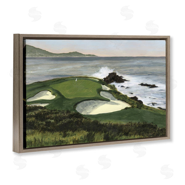 Stupell Industries Michael Willett | Coastal Golf Course